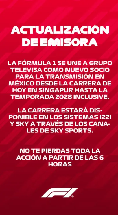 El comunicado de Televisa (@Televisa)