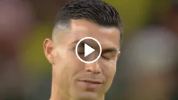 Cristiano Ronaldo reaccionó al gol de Julián Quiñones