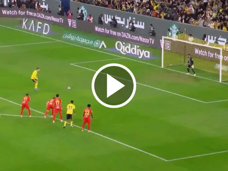 Cristiano Ronaldo metió un gol con Al-Nassr vs. Al-Qadisiya