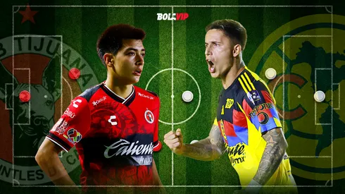 Alineaciones de Xolos de Tijuana vs. Club América