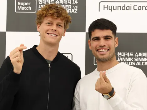 Alcaraz vs. Sinner en Corea del Sur: a qué hora y cómo ver en vivo