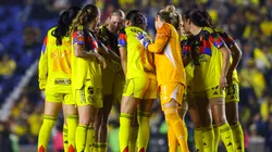 Jugadoras del Club América Femenil