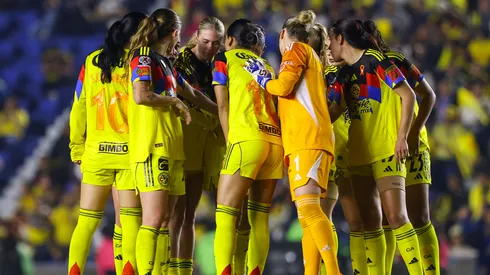 Jugadoras del Club América Femenil