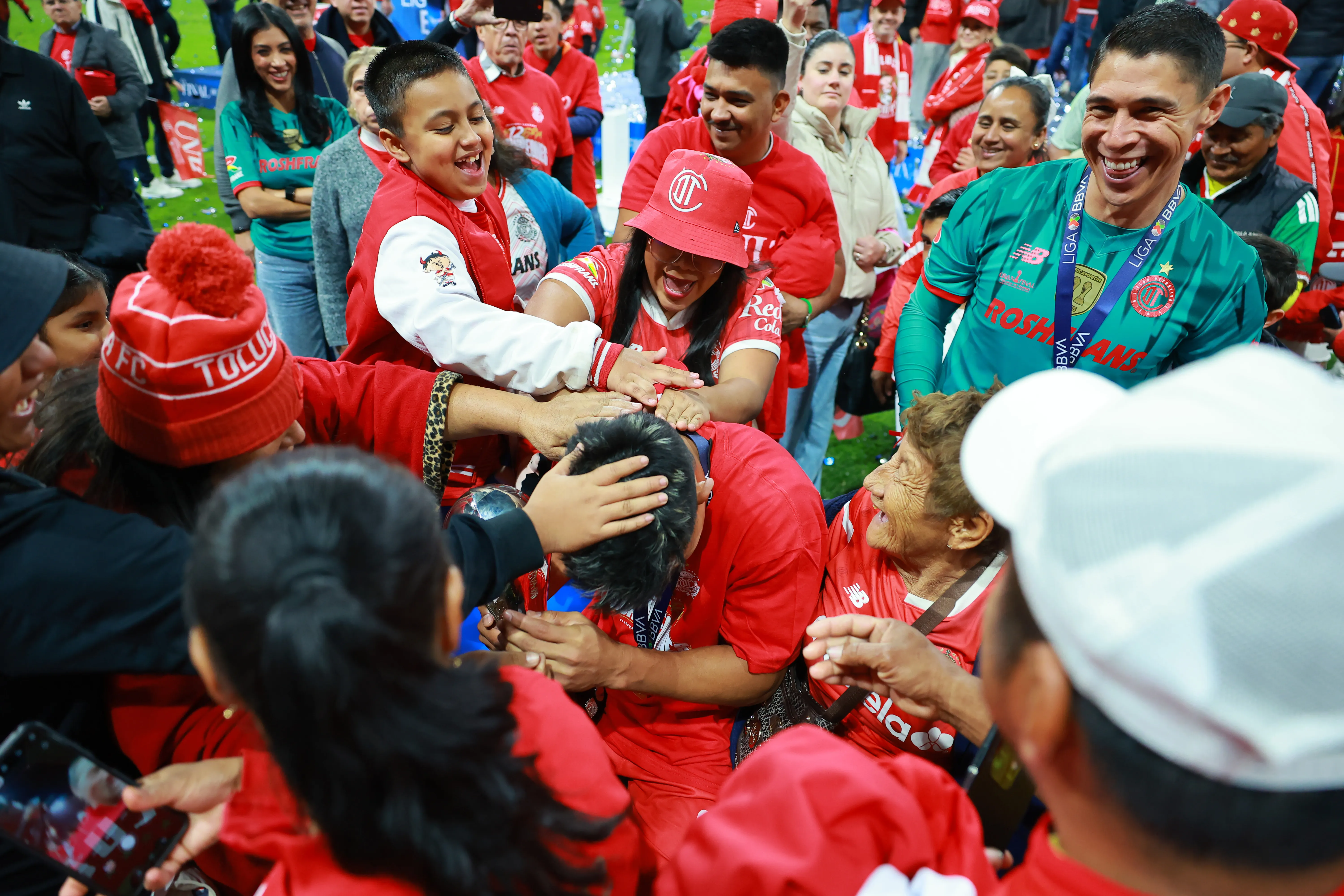 Toluca celebró la duodécima estrella pero quiere más [Foto: Getty]