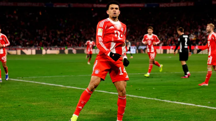 Luis Díaz volvió a aparecer en un momento importante para Bayern Múnich.