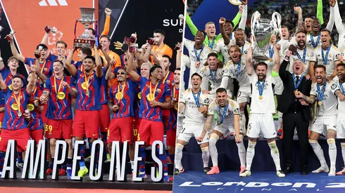 Comparación de títulos entre Barcelona y Real Madrid