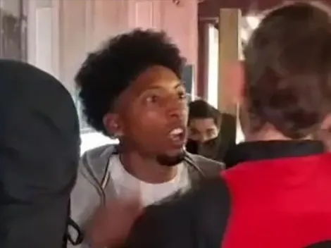 Johan Mojica se encara con aficionados del Mallorca tras derrota ante el Rayo Vallecano