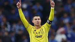 Cristiano Ronaldo celebra su gol contra Al-Hilal