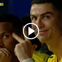 El polémico gesto de Cristiano en la derrota de Al-Nassr