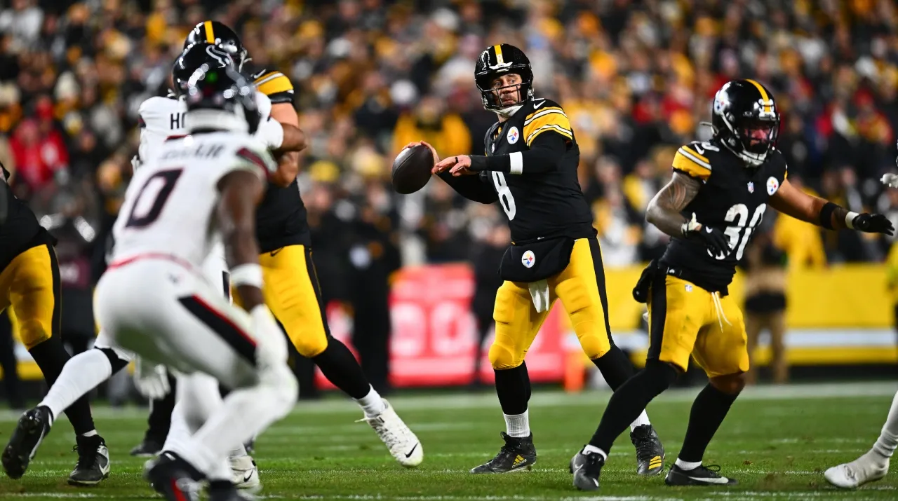 Rodgers en la derrota de Steelers vs. Texans. (Foto: Getty Images)