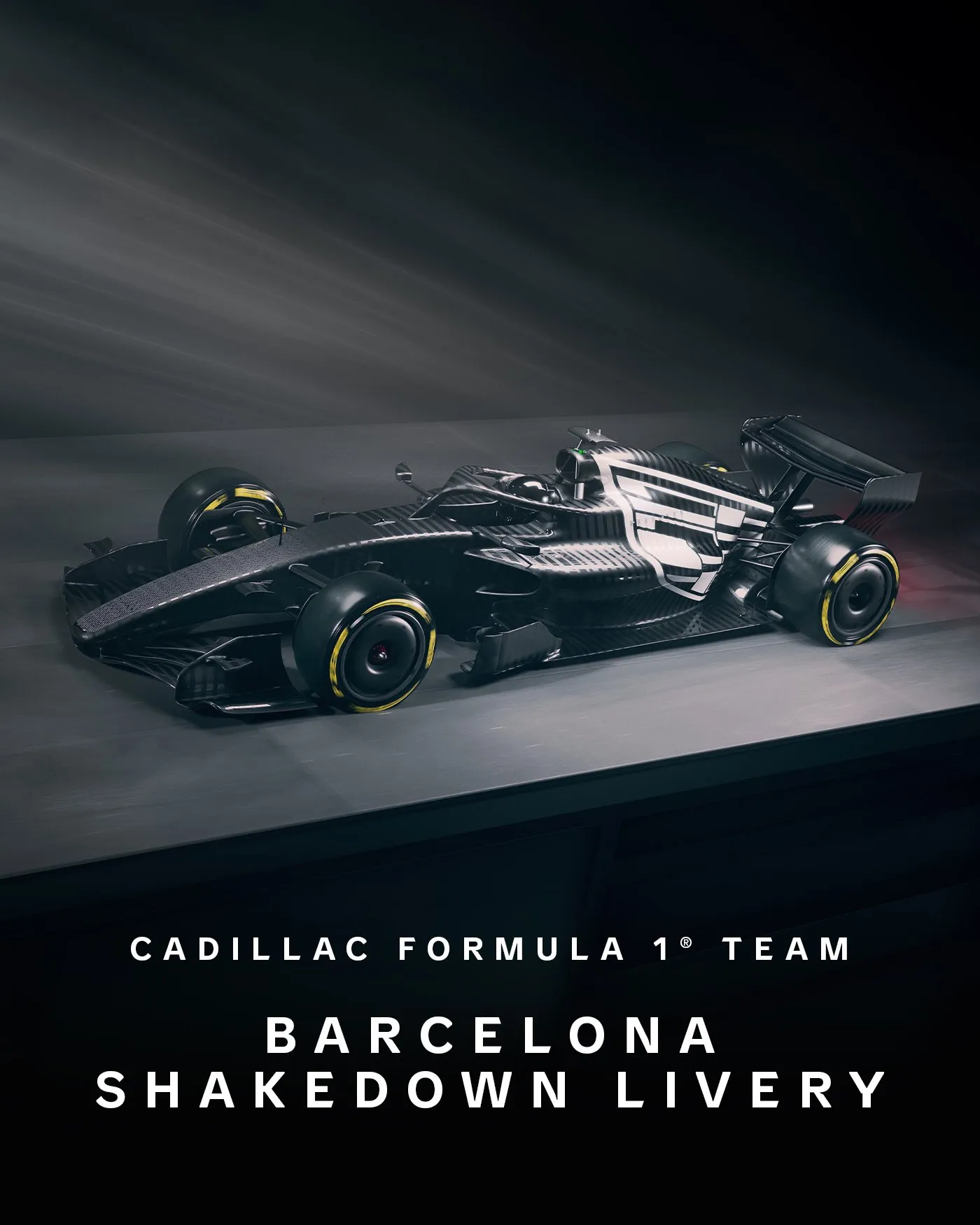El diseño que compartió Cadillac (@Cadillac_F1)