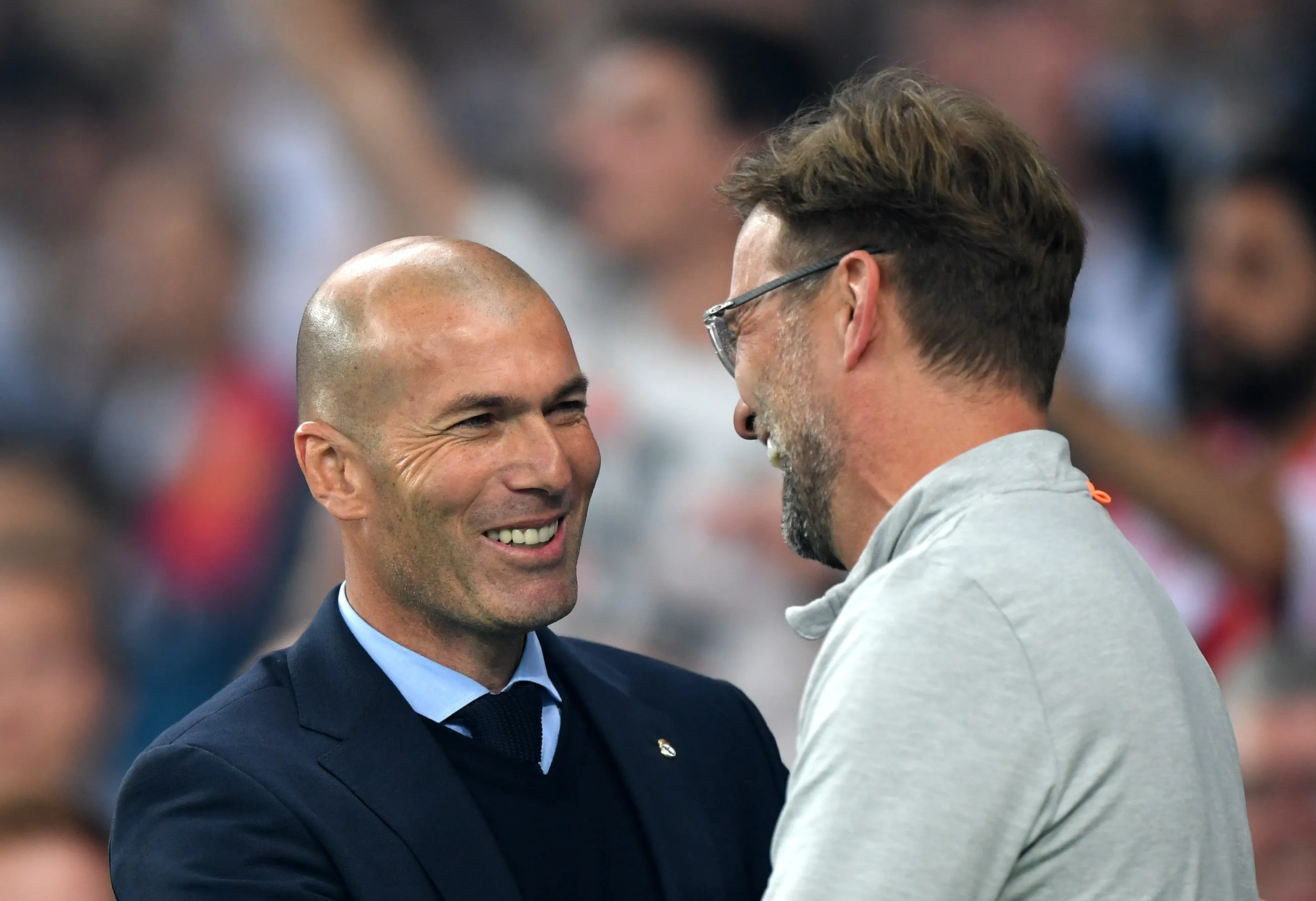Jürgen Klopp y Zinedine Zidane son candidatos en Real Madrid (Getty Images)