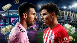 Lionel Messi vs. Julián Álvarez: salarios 2026.