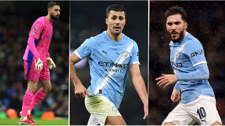 Las tres figuras de Manchester City no son titulares