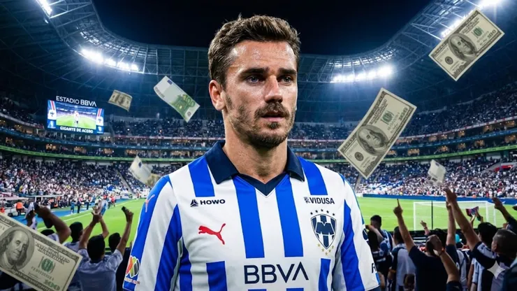 Antoine Griezmann podría jugar en Rayados.