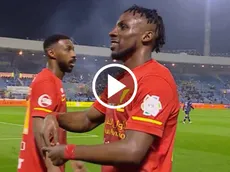 ¡Hattrick! Julián Quiñones convirtió tres goles con Al-Qadisiya