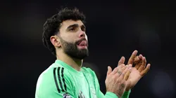 David Raya no jugará ante Chelsea.