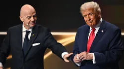 WASHINGTON, DC - DECEMBER 05: U.S. President Donald Trump draws during the FIFA World Cup 2026 Official Draw at John F. Kennedy Center for the Performing Arts on December 05, 2025 in Washington, DC. (Photo by Mandel NGAN - Pool/Getty Images)