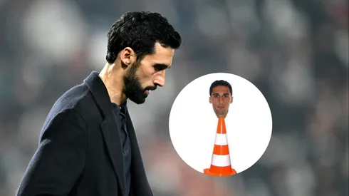 Álvaro Arbeloa y una imagen muy popular.