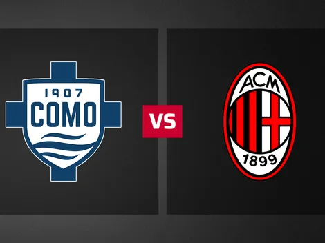 Las alineaciones de Como vs. Milan por la Serie A 2025-26