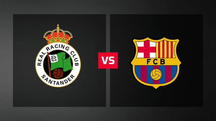 Racing de Santander y Barcelona se enfrentan por la Copa del Rey