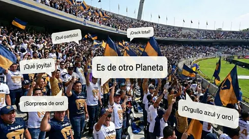 La afición de Pumas elogió a un jugador en específico