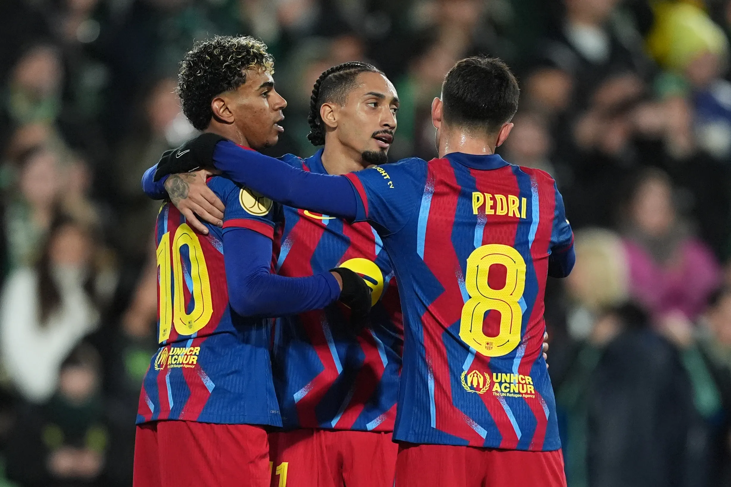 Lamine Yamal liquidó el partido para el Barca [Foto: Getty]