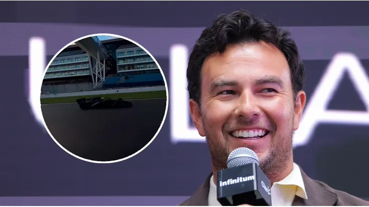 Checo Pérez ya probó el nuevo coche de Cadillac