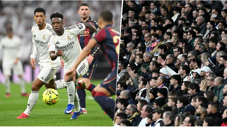 El público de Real Madrid silbó a sus jugadores
