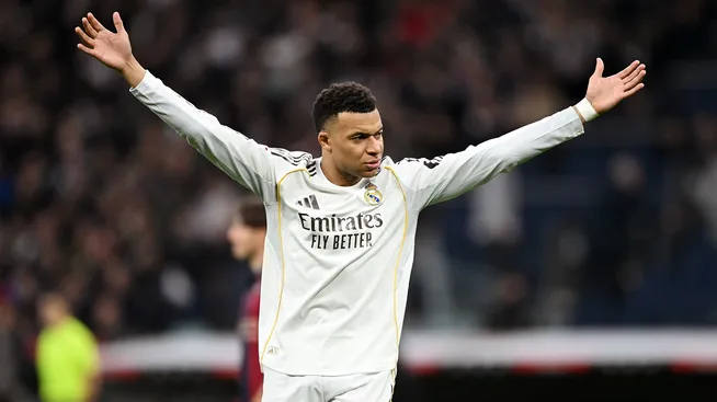 Kylian Mbappé marcó el primero para Real Madrid
