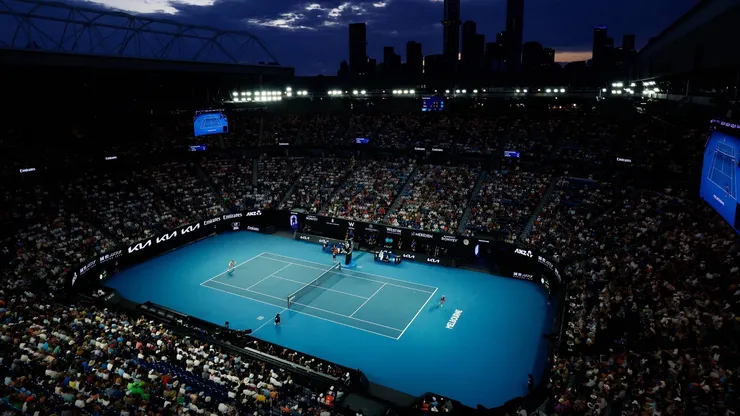 El Estadio Rod Laver del Abierto de Australia 2026