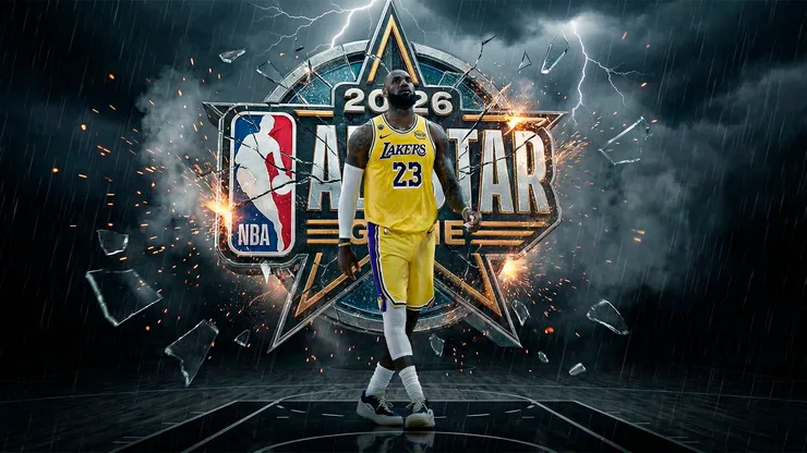 LeBron James no integra el quinteto titular del Oeste para el NBA All-Star Game 2026