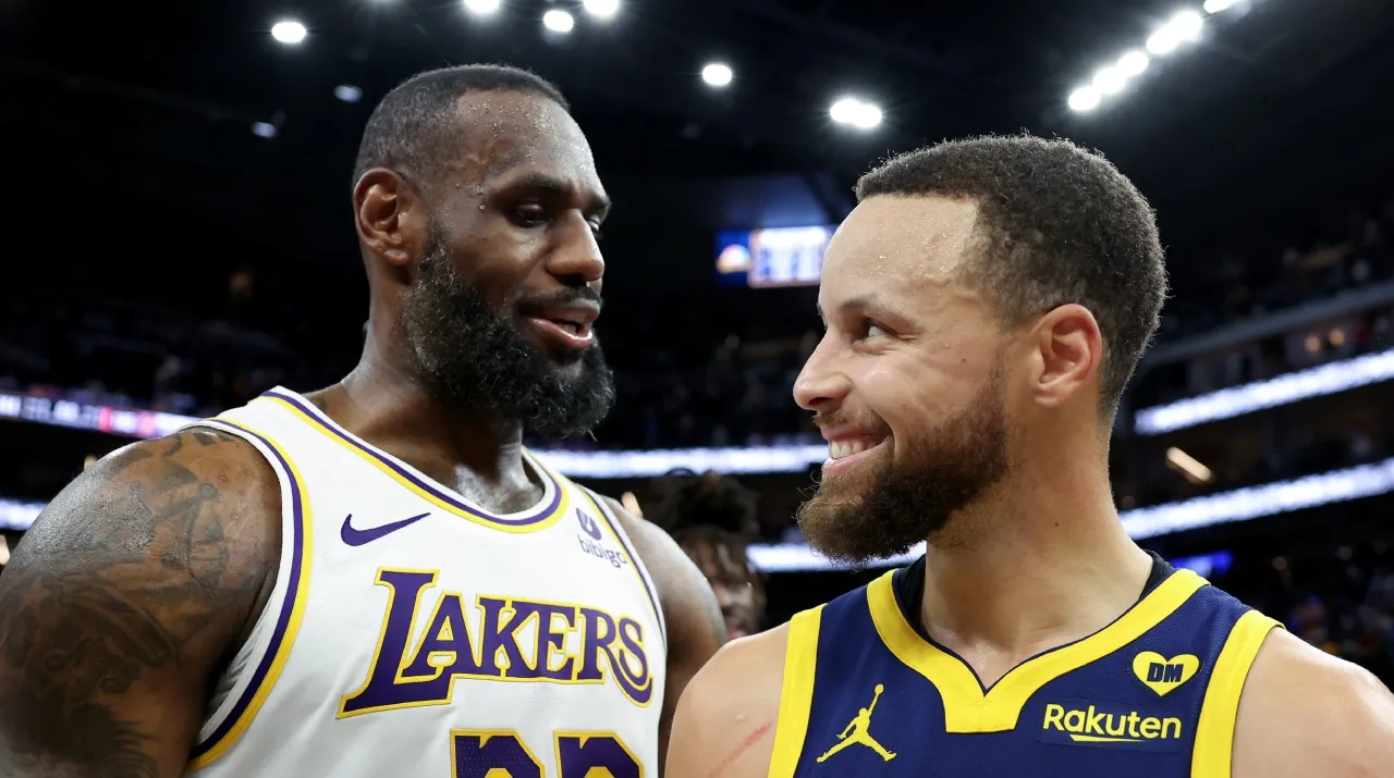 LeBron y Curry estarán en el NBA All-Star Game 2026. (Foto: Getty Images)