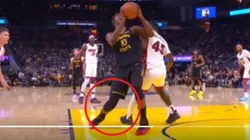 La lesión de Jimmy Butler en Warriors vs. Heat.