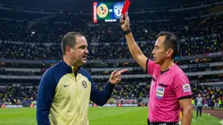 América se quejó del arbitraje de Luis Enrique Santander