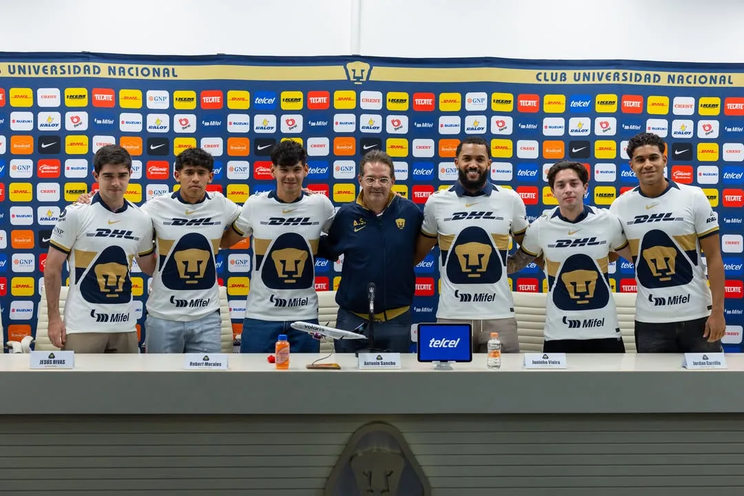Los refuerzos de Pumas en el mercado (@PumasMX)