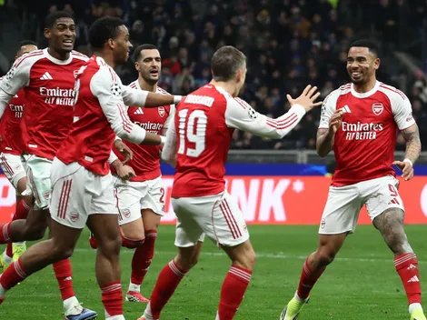 Arsenal vence al Inter en San Siro en la UEFA Champions League