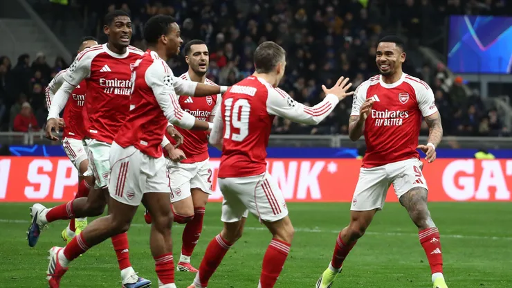 Arsenal vence a Inter en la Champions League