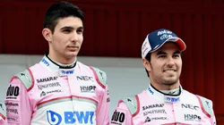 Esteban Ocon y Checo Pérez como compañeros en Force India