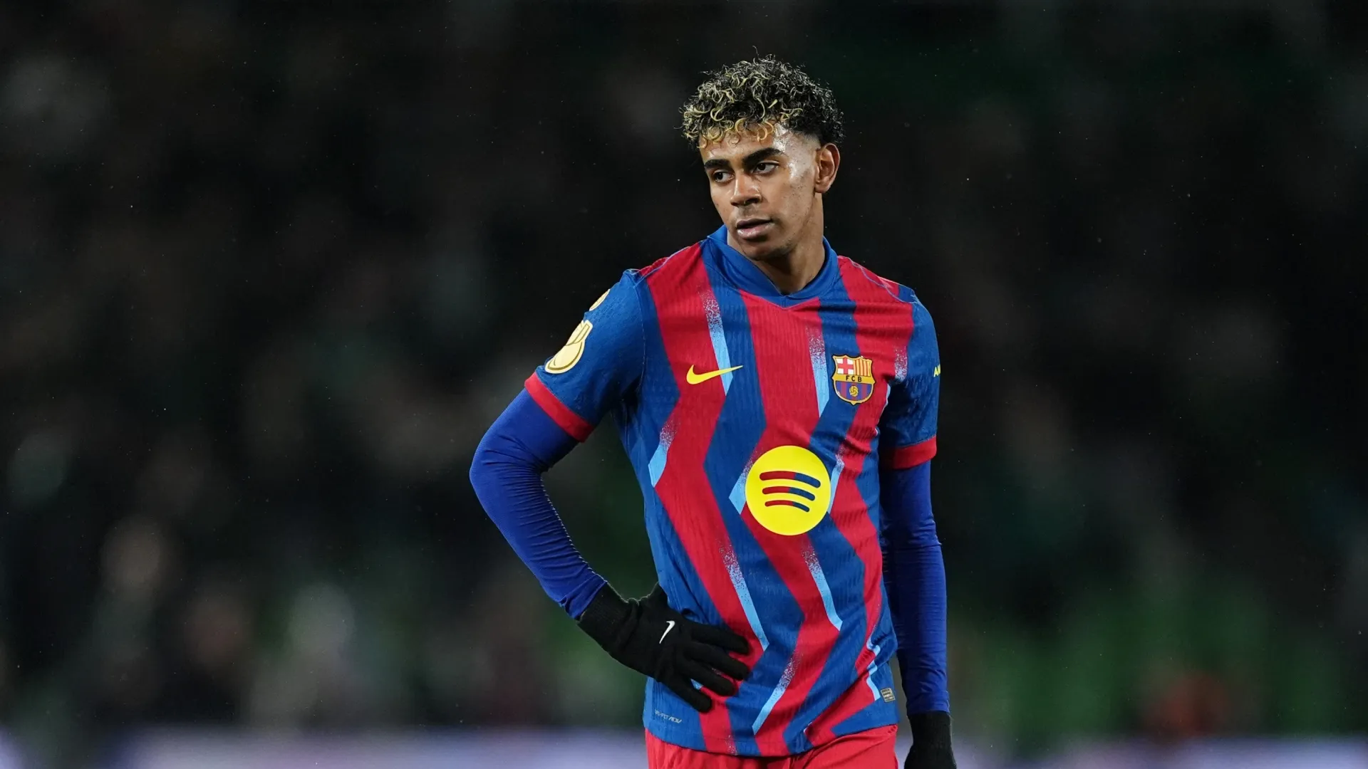 Slavia Praga vs. Barcelona por la Champions League.