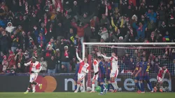 Slavia Praga vs. Barcelona por la Champions League.