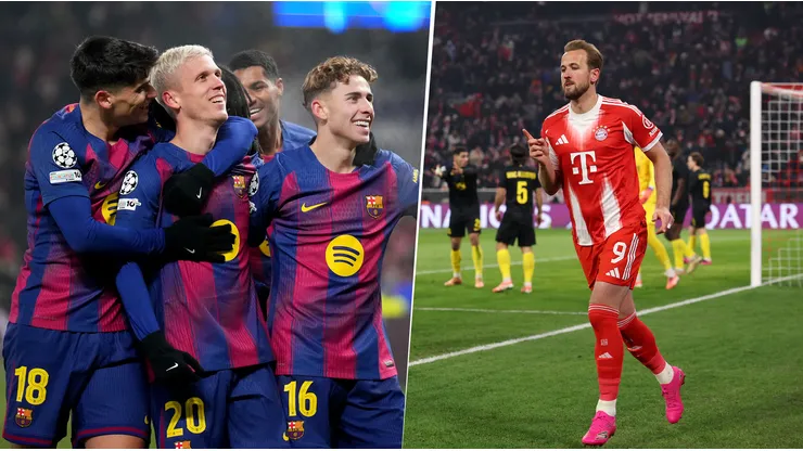Barcelona y Bayern Múnich fueron los grandes ganadores de la jornada.