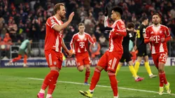 Díaz le cedió el penal a Kane y Harry convirtió.