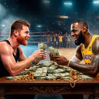 Mientras LeBron James ganó 128.7 millones, la fortuna que recibió Canelo Álvarez en 2025