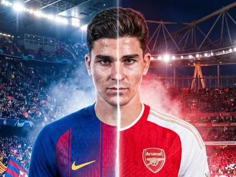 Arsenal y Barcelona se pelean por Julián Álvarez