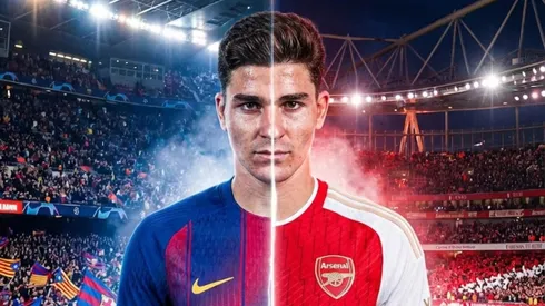 Arsenal y Barcelona quieren a Julián Álvarez.