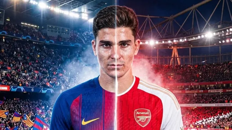 Arsenal y Barcelona quieren a Julián Álvarez.