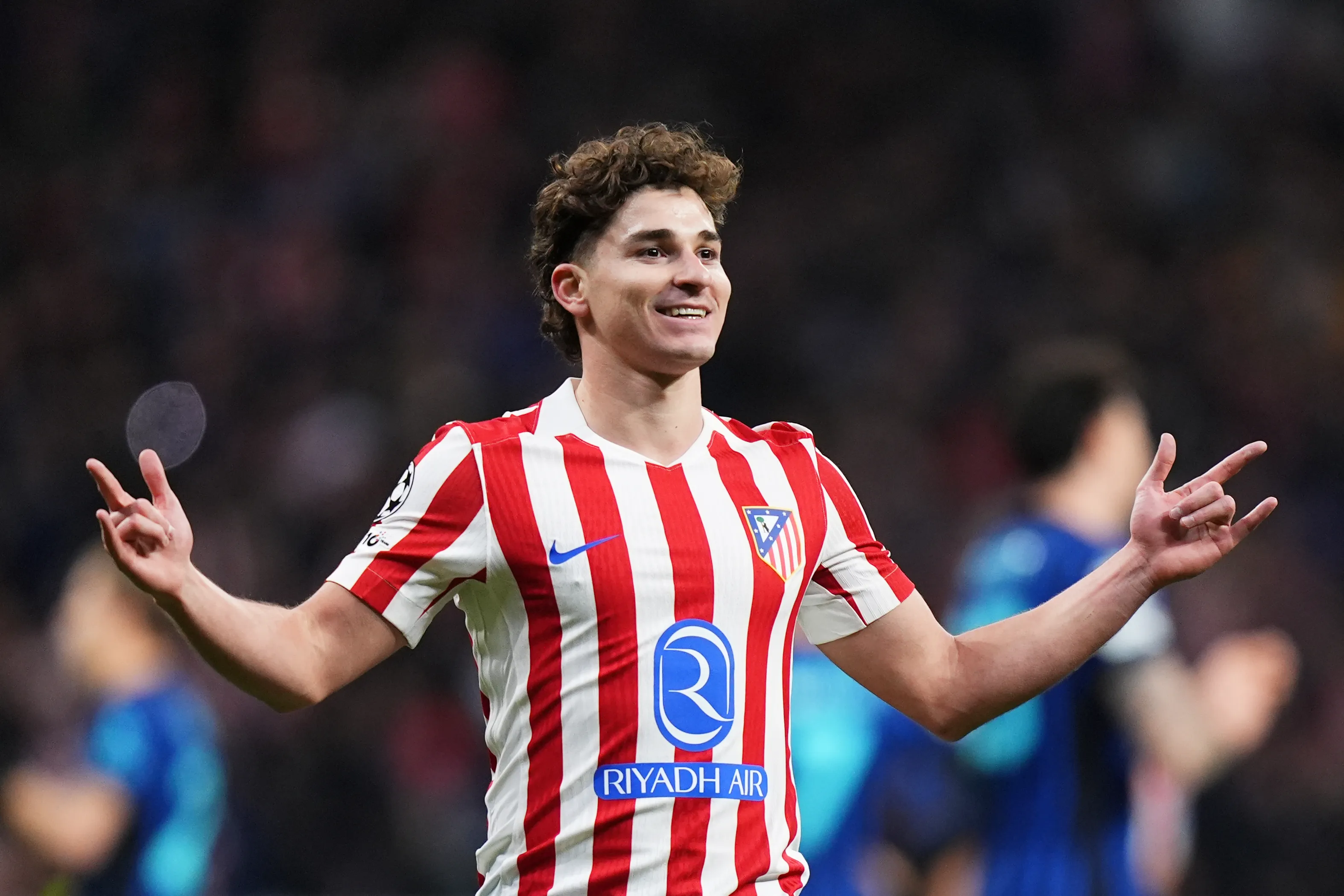 Julián Álvarez en Atlético Madrid (Getty Images)