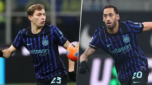 Nicolo Barella y Hakan Çalhanoğlu no serán parte del duelo de Inter ante Pisa por la Serie A