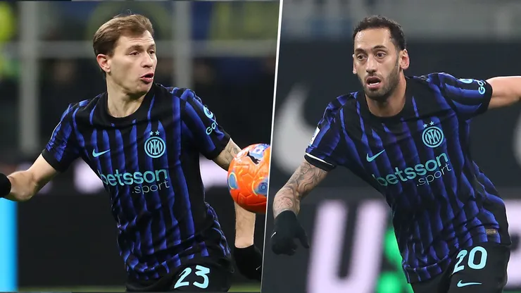 Nicolo Barella y Hakan Çalhanoğlu no serán parte del duelo de Inter ante Pisa por la Serie A